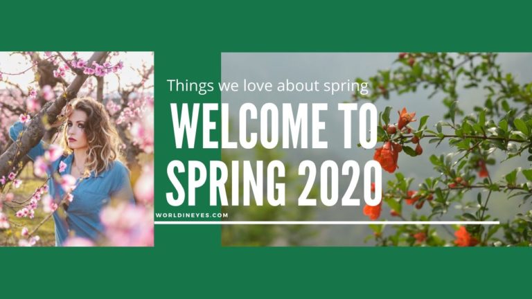 Welcome to spring 2020 and the things we love about spring